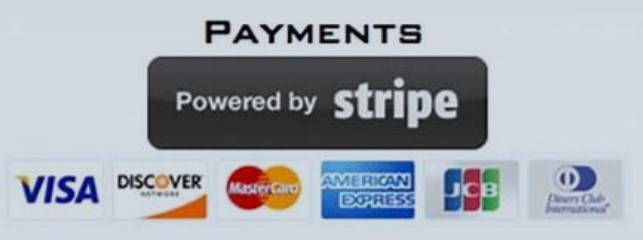 Powered by stripe